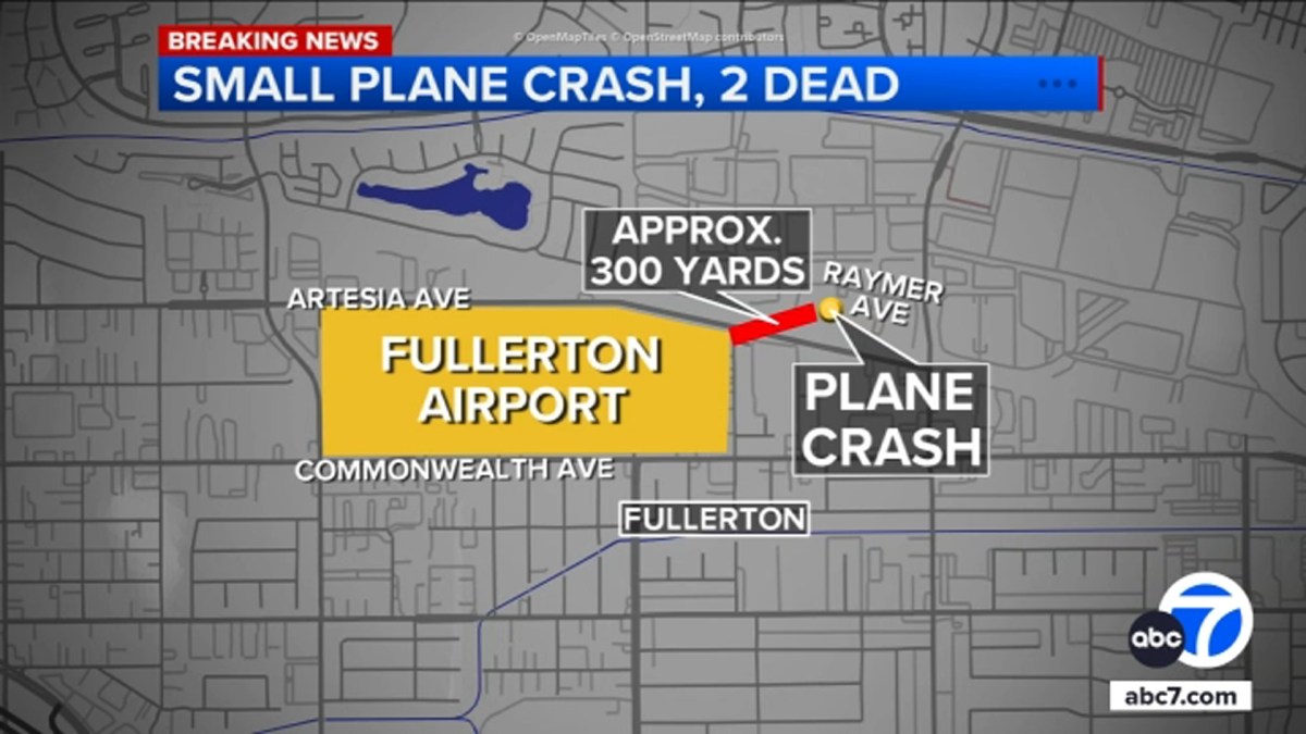 Fullerton plane crash