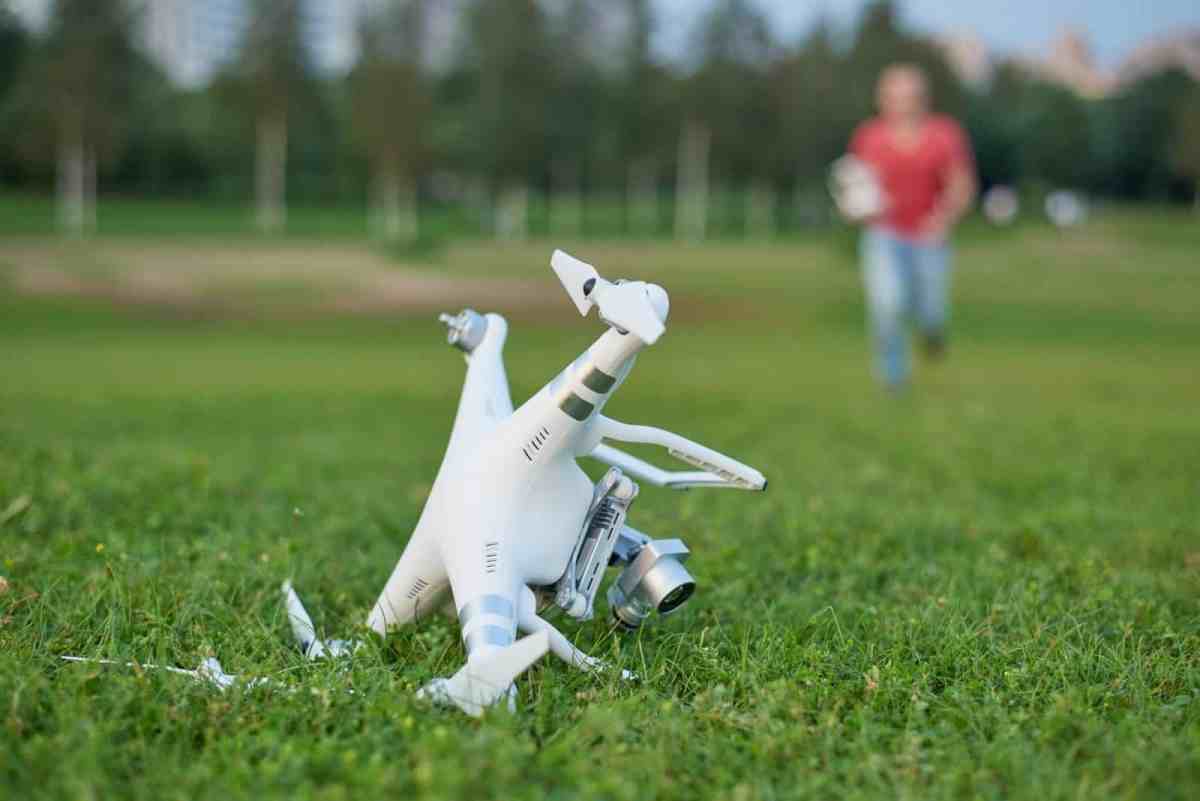 Plane hit by drone